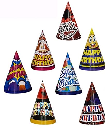 CONE HATS 10S PACK ASSORTED