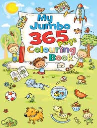 365 JUMBO COLOURING BOOK