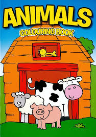 ANIMALS COLOURING BOOK ASSORTED