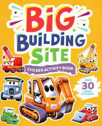 BIG BUILDING SITE STICKER ACTIVITY BOOK