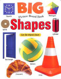 BIG PICTURE BOARD BOOK - SHAPES
