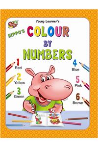 COLOUR BY NUMBERS - HIPPOS