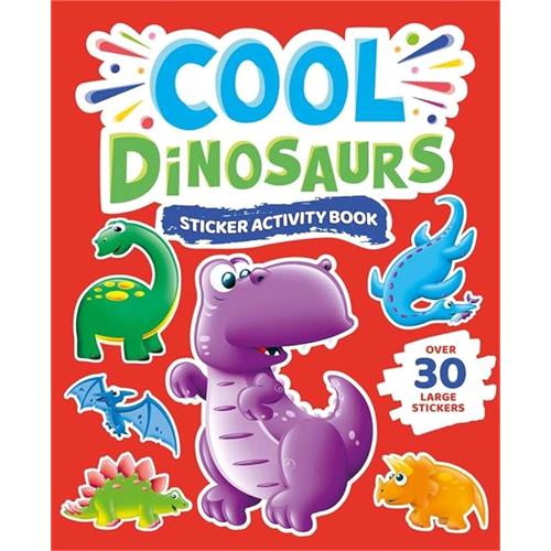 COOL DINOSAURS STICKER ACTIVITY BOOK