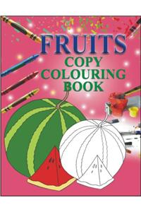 COPY COLOURING BOOK - FRUITS