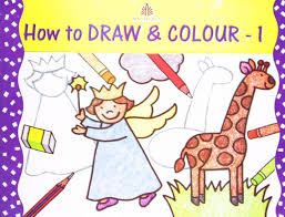 HOW TO DRAW AND COLOUR