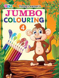 Jumbo Colouring Book - 4