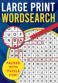 LARGE PRINT WORDSEARCH 2