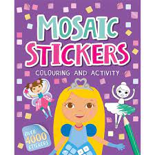 MOSAIC STICKERS COLOURING AND ACTIVITY