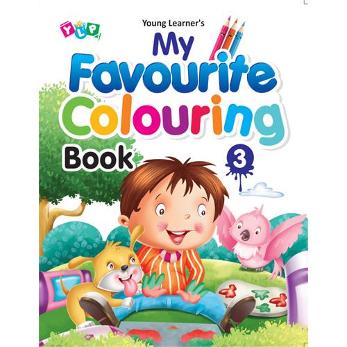 MY FAVOURITE COLOURING BOOK - 1 TO 4