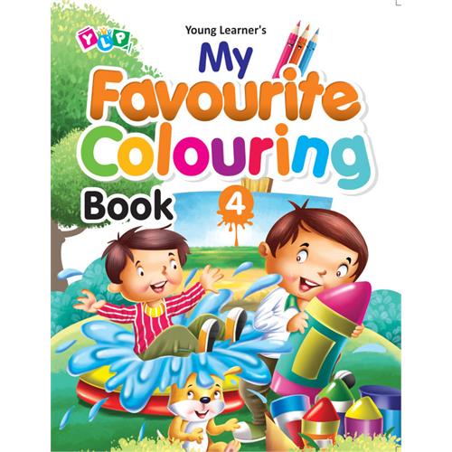 MY FAVOURITE COLOURING BOOK - 1 TO 4