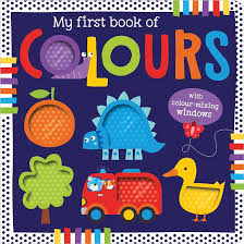 MY FIRST BOOK OF COLOURS - BLUE COVER