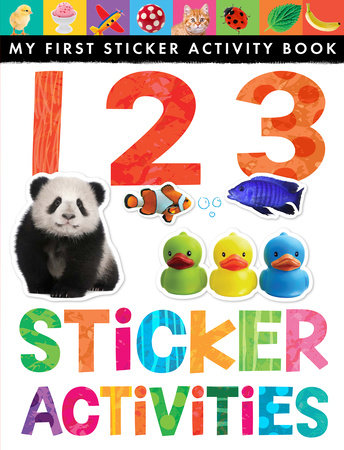 my first sticker activity 123