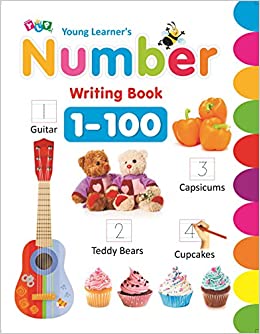 NUMBER WRITING BOOK - 1 - 100