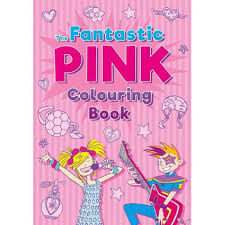 THE FANTASTIC PINK COLOURING BOOK