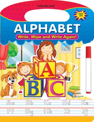 WRITE AND WIPE BOOK ALPHABETS