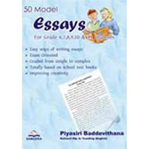 50 MODEL ESSAYS FOR GR 6 - 11