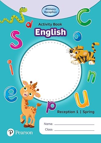 iPrimary Reception Activity Book: English, Reception 1, Spring