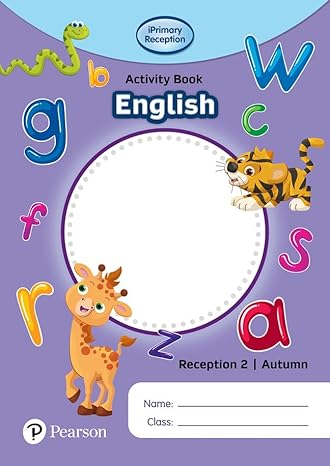 iPrimary Reception Activity Book: English, Reception 2, Autumn