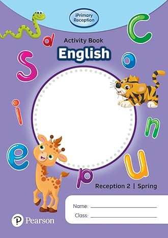 Iprimary Reception Activity book - English Reception 2 Spring