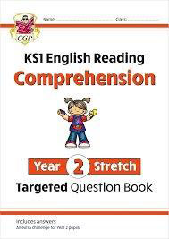 ks1 english year 2 strecth reading comprehension targeted question book (with answers)