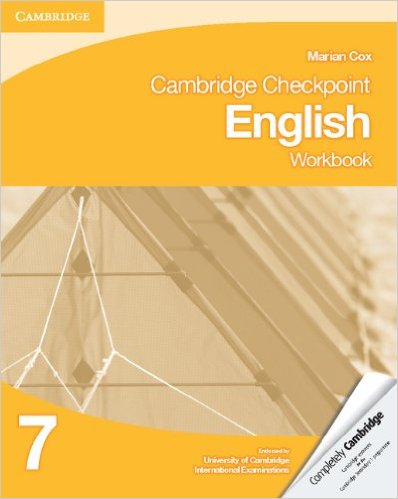 Cambridge Checkpoint English Workbook Book 7