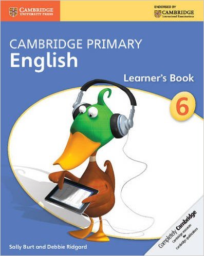 Cambridge Primary English Learner's book with Audio CD Stage 6