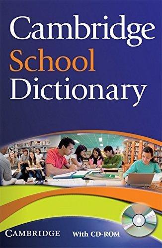 Cambridge School Dictionary With CD ROM