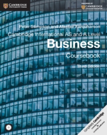 Cambridge International AS & A Level Business Coursebook with CD-ROM