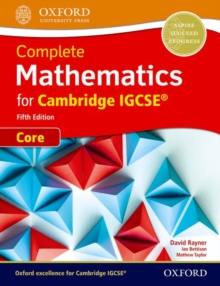 Complete Mathematics for Cambridge IGCSE (R) Student Book (Core)