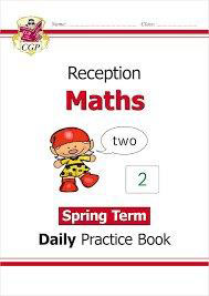 reception maths daily practice book:spring term