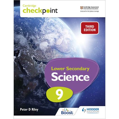 Cambridge checkpoint lower secondary science 9