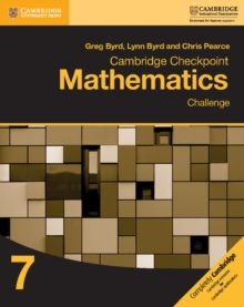 Cambridge Checkpoint Mathematics Challenge 7