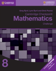Cambridge Checkpoint Mathematics Challenge 8