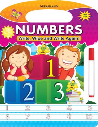 WRITE AND WIPE BOOK NUMBERS