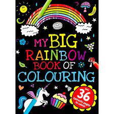 BIG RAINBOW BOOK OF COLOURING