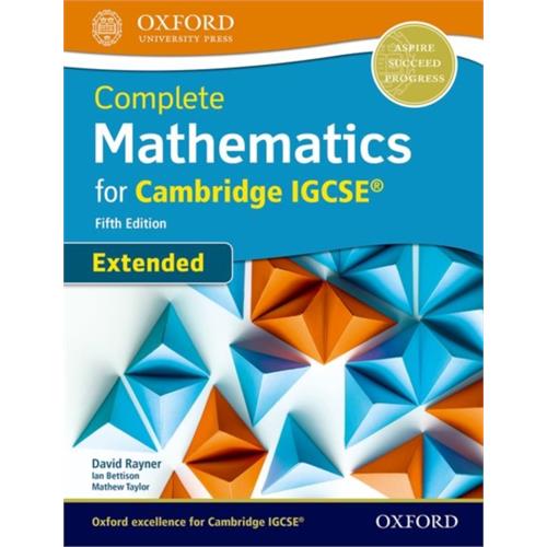 Complete Mathematics for Cambridge IGCSE (R) Student Book (Extended)