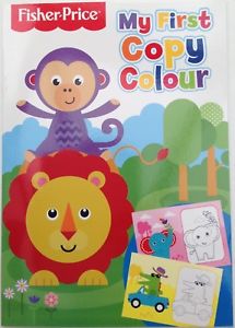 FISHER PRICE MY FIRST COPY COLOUR BOOK