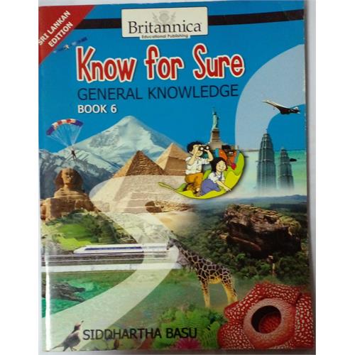 KNOW FOR SURE - GENERAL KNOW - BOOK 6