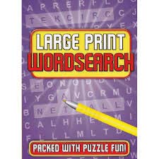 LARGE PRINT WORDSEARCH 3