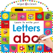 LEARN TO WRITE YOUR LETTERS WIPE CLEAN