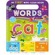 MY FIRST WORDS - WIPE CLEAN BK