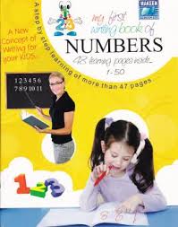 MY FIRST WRITING BOOK OF - NUMBERS ( 1-50)