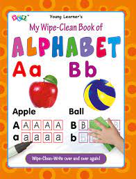 MY WIPE CLEAN BOOK OF - ALPHABET