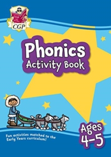 New Phonics Home Learning Activity Book for Ages 4-5
