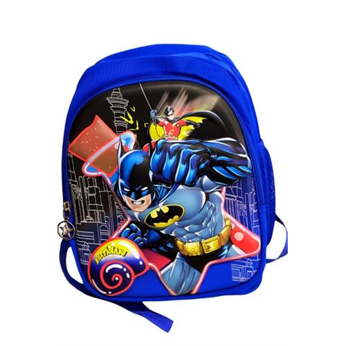 PRE SCHOOL BAG - BATMAN AND ROBIN DARK BLUE