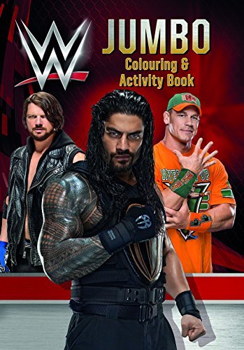 WWE JUMBO COLOURING AND ACTIVITY BOOK