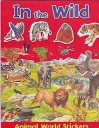 ANIMAL WORLD STICKERS - IN WILD