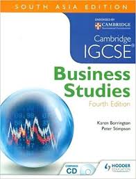 CAMBRIDGE IGCSE BUSINESS STUDIES 4TH ED