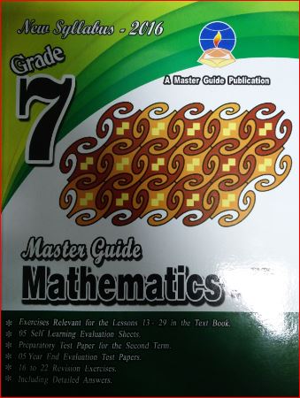 Master Guide - Grade 7 Mathematics - 2