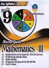master guide grade 9 mathematics part 3 past paper book (english)